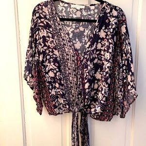 Lovestitch boho blouse, size M.